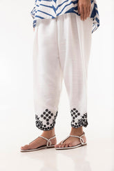 Stitched Jacquard Shalwar